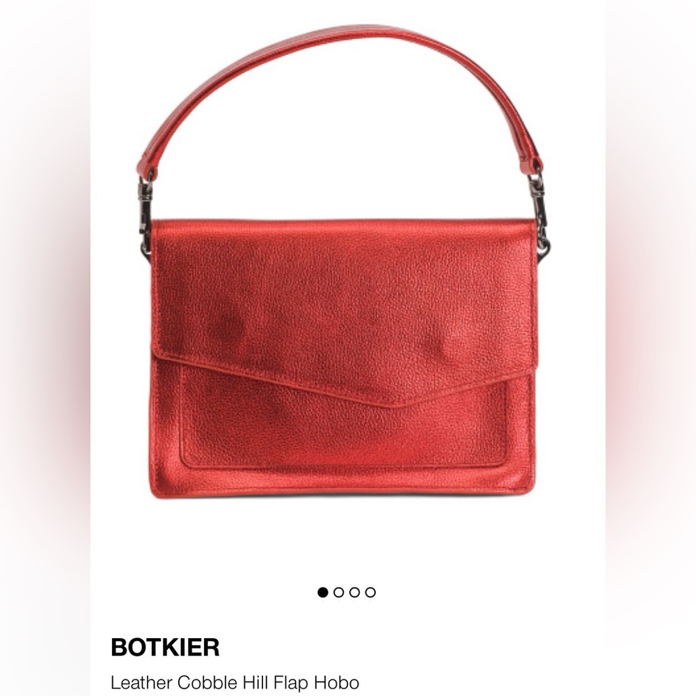 Botkier Scarlet Leather Hobo Bag